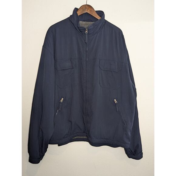 Old Navy Other - Old Navy Fleece Lined Navy Blue Men's Jacket. Size XXL